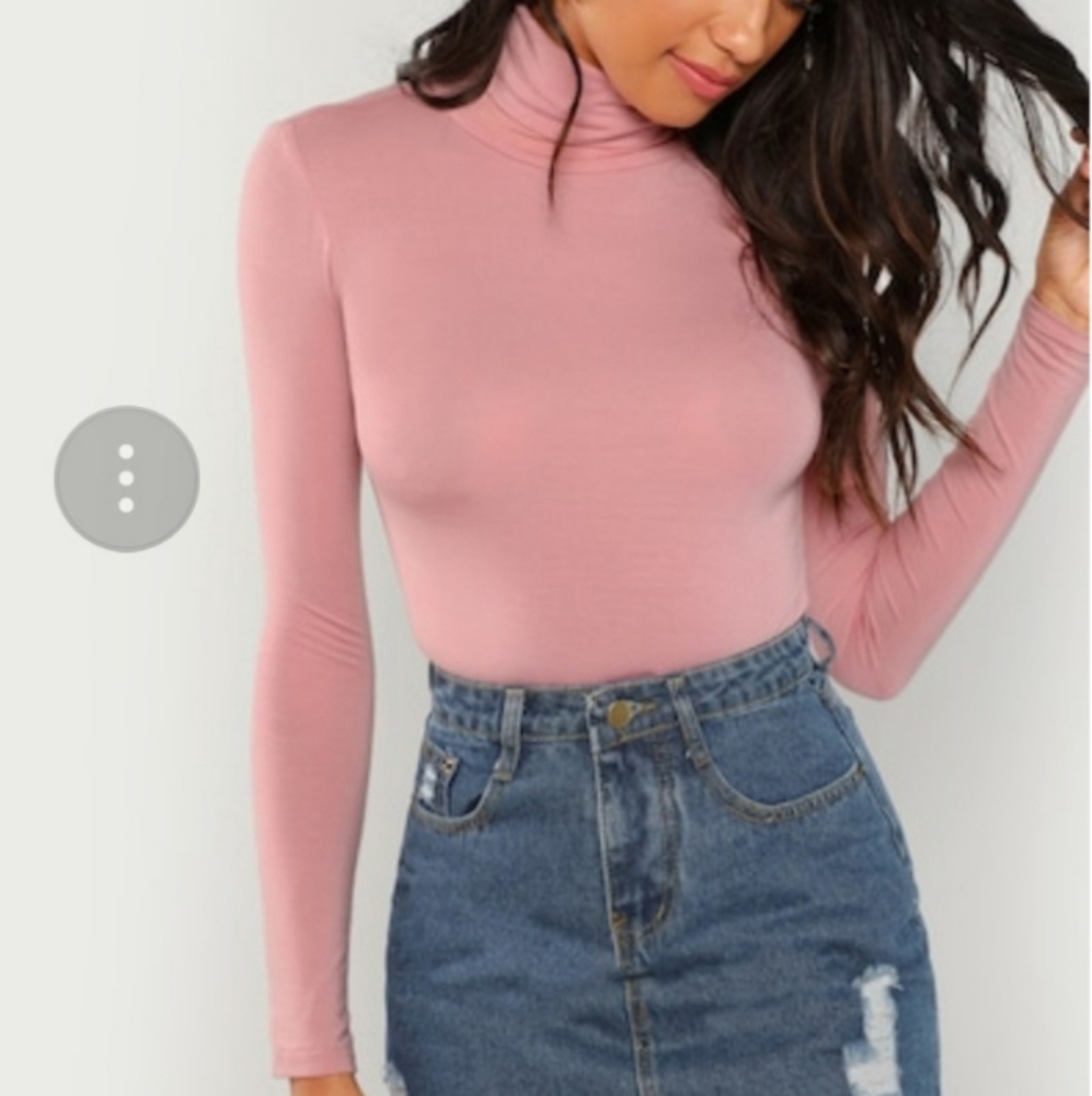 Blush PinkTurtleneck